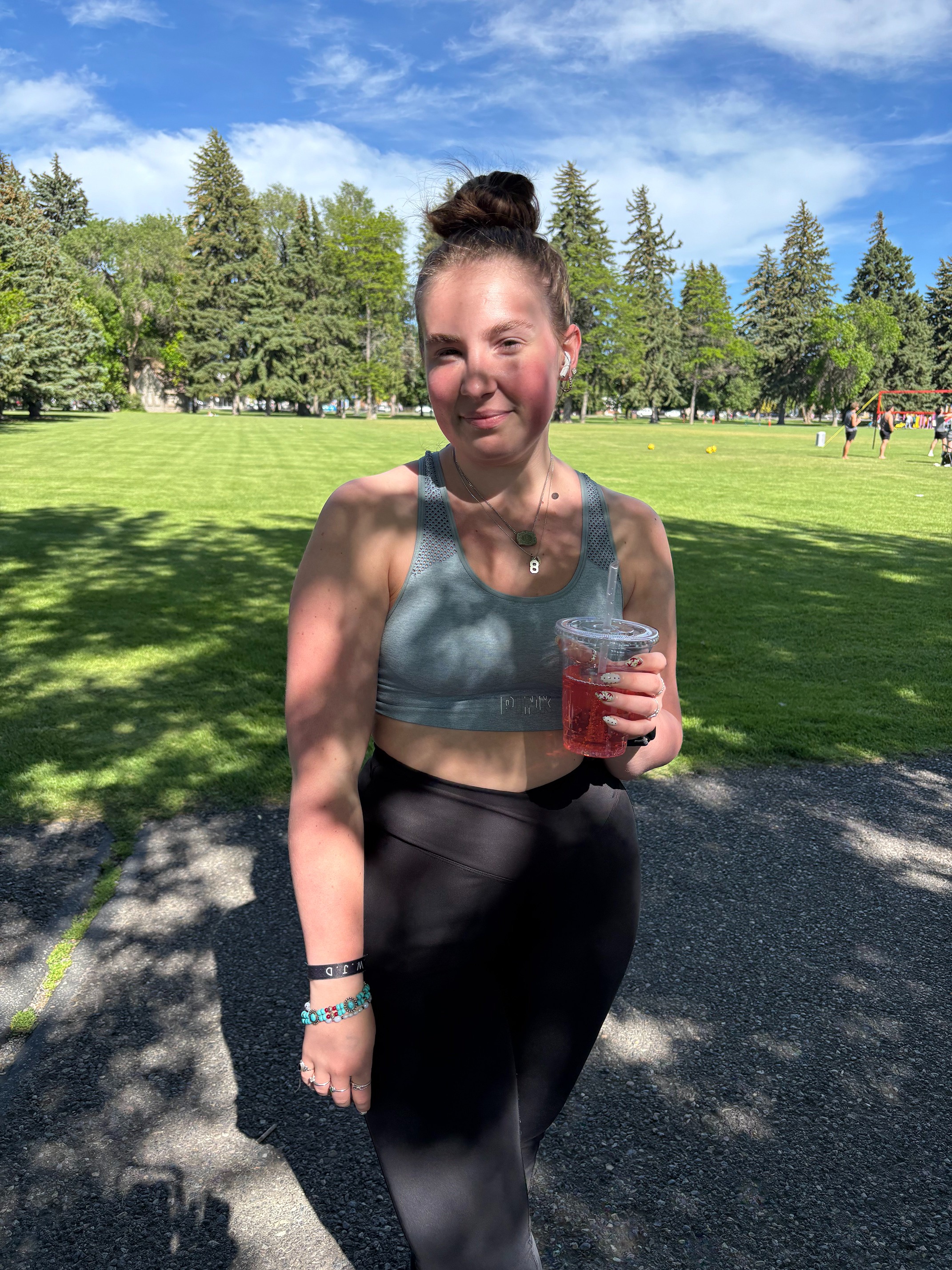 Customer enjoying a DRTY Soda