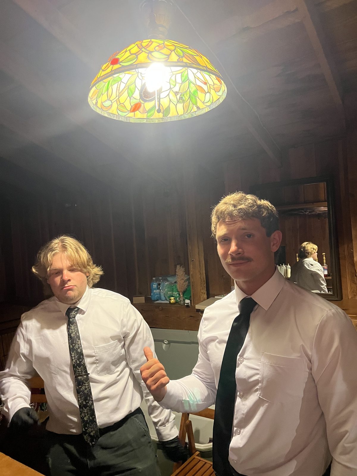 Two DRTY Soda bartenders behind the bar